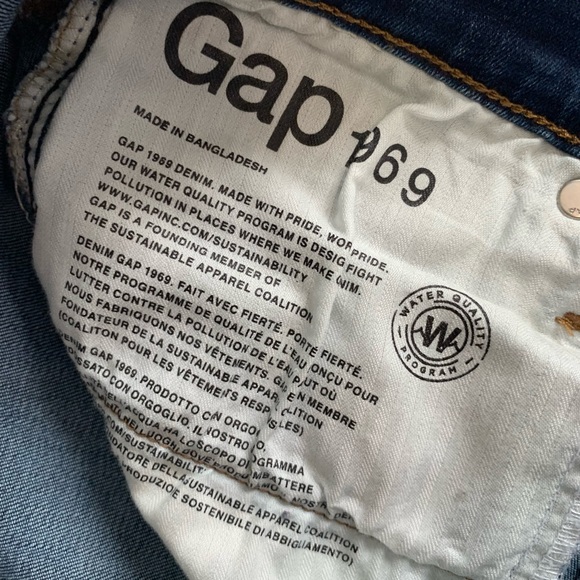 GAP True Skinny Super High Rise Jeans - Blue - Picture 5 of 16